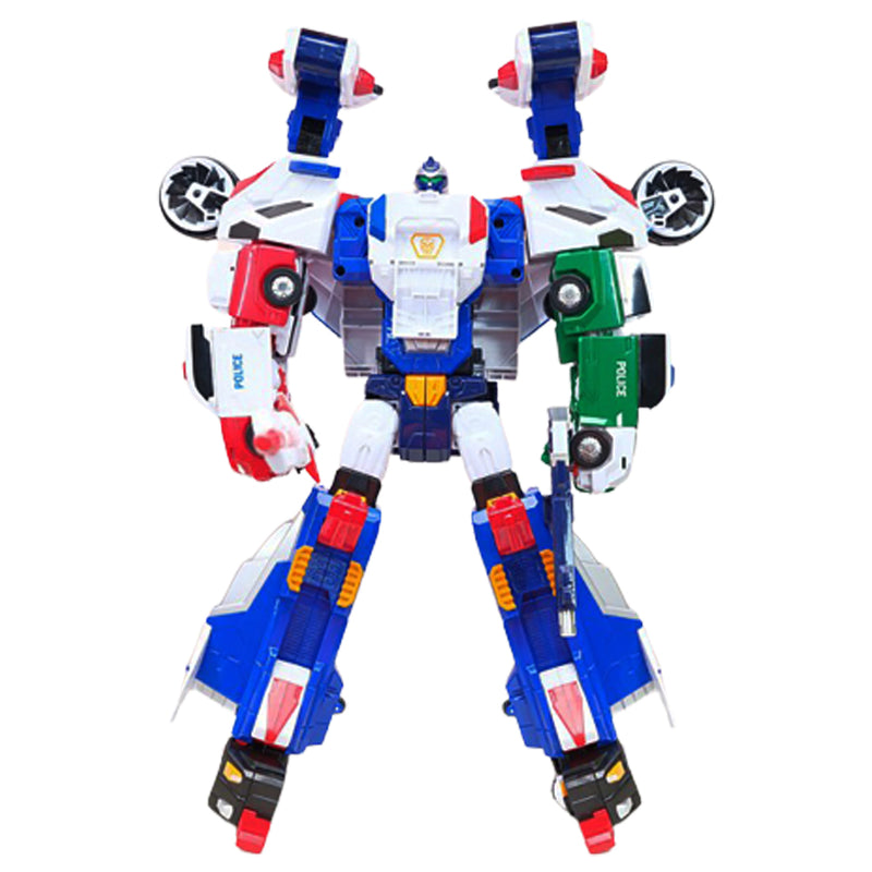 Hello Carbot Hypercops 4 in1 transforming robot 4 robots combined into one robot 21.8x14.9x4.7inch