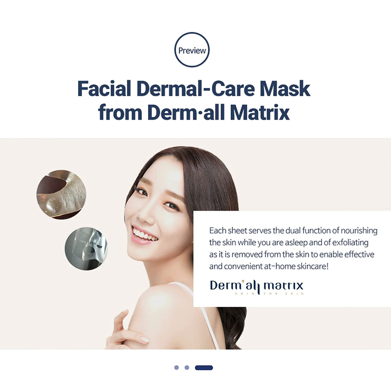 Derm.all Matrix Daily Facial Dermal care 35g/sheet, 4ea/pack