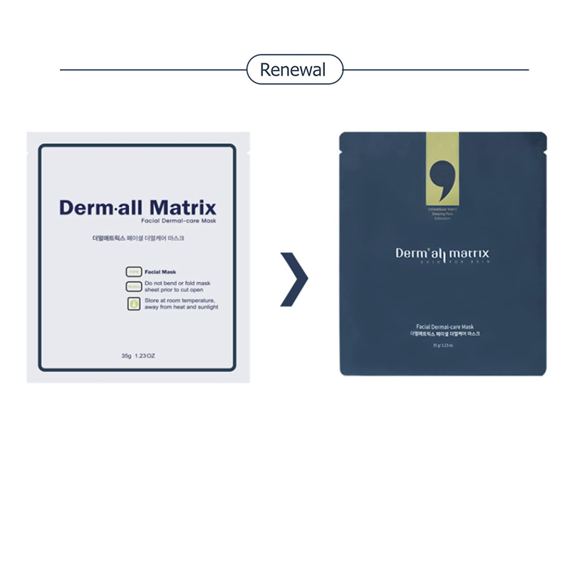 Derm.all Matrix Daily Facial Dermal care 35g/sheet, 4ea/pack