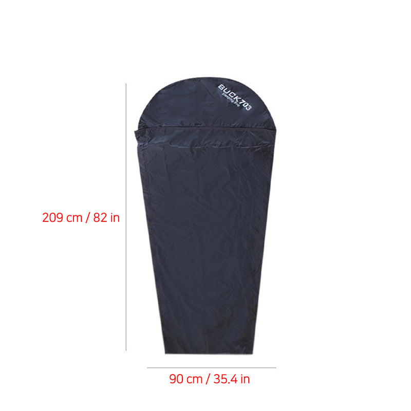 BUCK703  Waterproof sleeping bag cover to protect sleeping bags that are difficult to wash  Camping Travel Outdoor Covering  82 x 35.4in