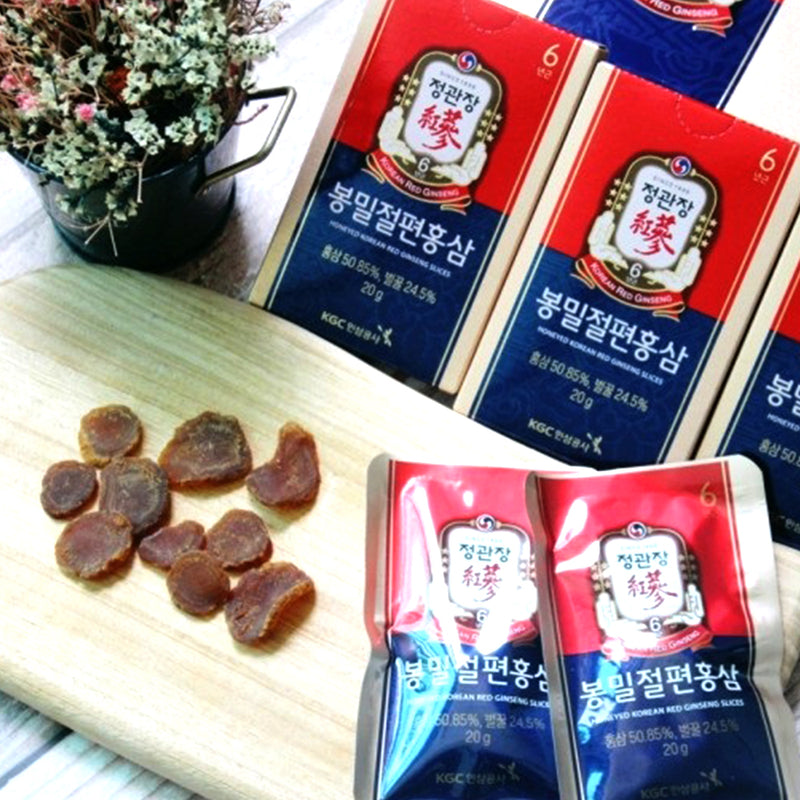 KGC Cheong Kwan Jang KGC Honeyed Korean Red Ginseng Slices 20g X 12ea