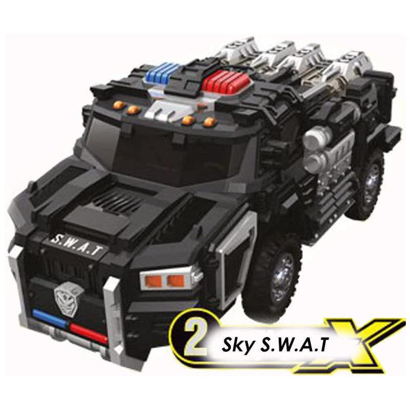 Hello Carbot Pentastorm Transformation Robot That Combines 5 Cars 26 in x 5.5 in x 16.5 in