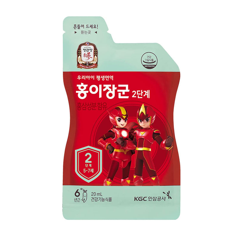KGC CHEONG KWAN JANG HONG E JANG GUN korean red ginseng pre-shcool Kids Tonic Step2