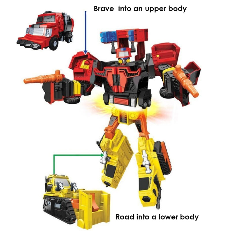 carbot Brave Road transformation robot a truck