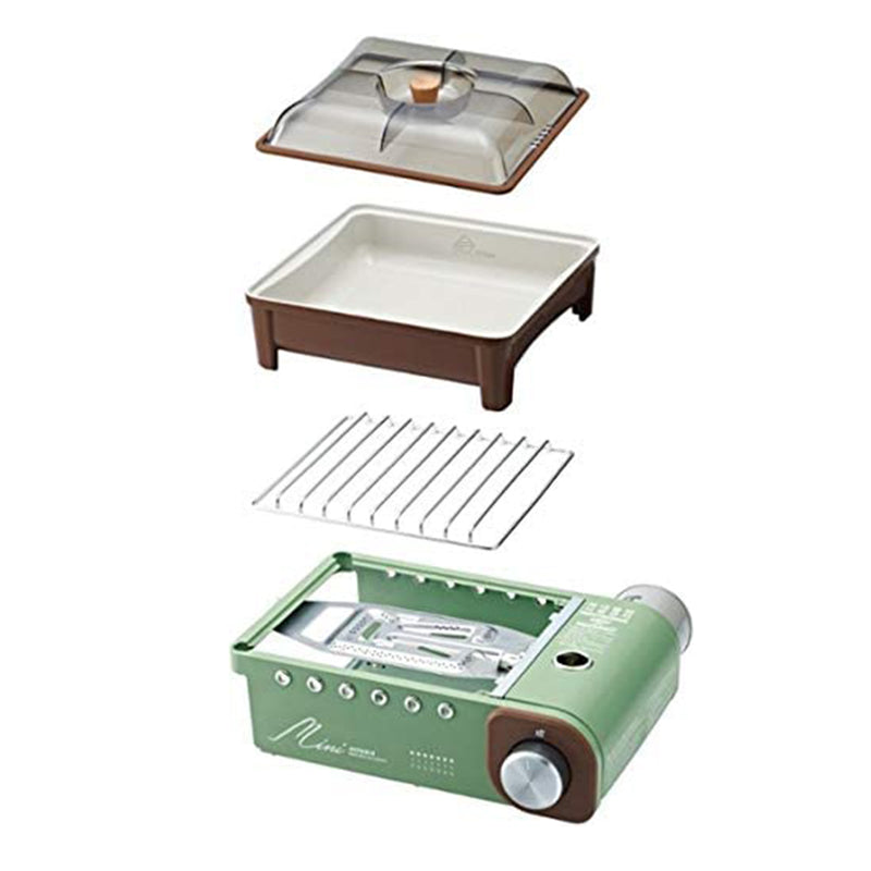 It likes Kovea 3 Way All in One Mini Multi Gas Stove with storage bag 14.88 x 12.76 x 6.77 inches