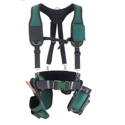 Gentle Prince Multi tool holders Suspender KL-500plus + a Drill Holster + a Multi Tools Holster + a Wide Width Belt + Mini Hammer Rack + Nail pocket waist up to 50 inches