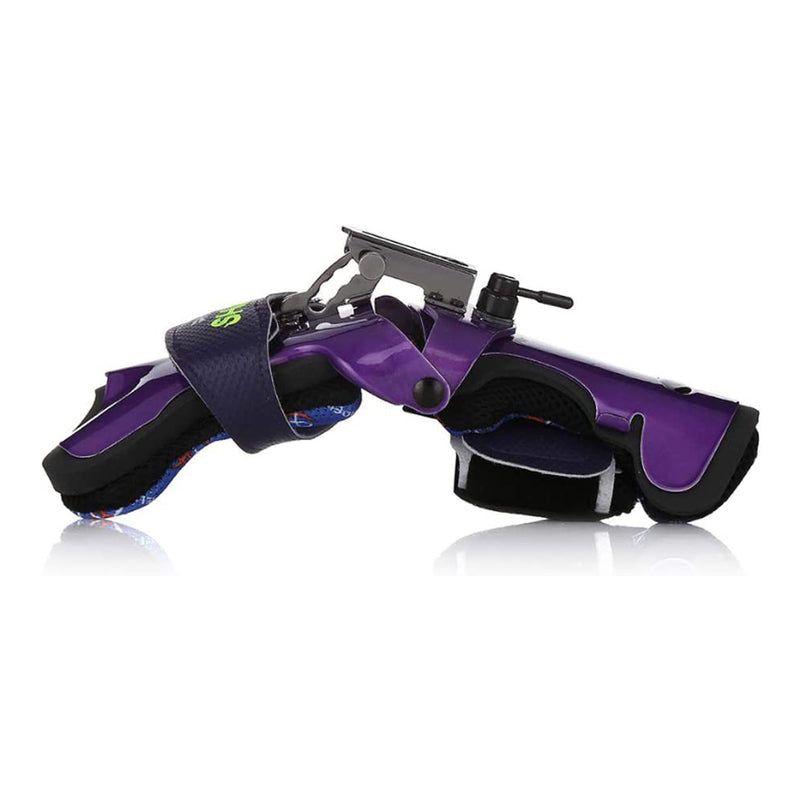 With molly Rev-Up Shark Cobra Type Bowling Wrist Support Accessories purple