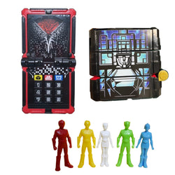 Power Rangers Animal Force Tansform phone  the cube transforms into a mobile phone 6.7"x 23.6"x 7.9"