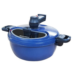 With Molly Lamp Cook Automatic Rotary Muti cooker HS-0010 11.61x8.66(inch) Blue