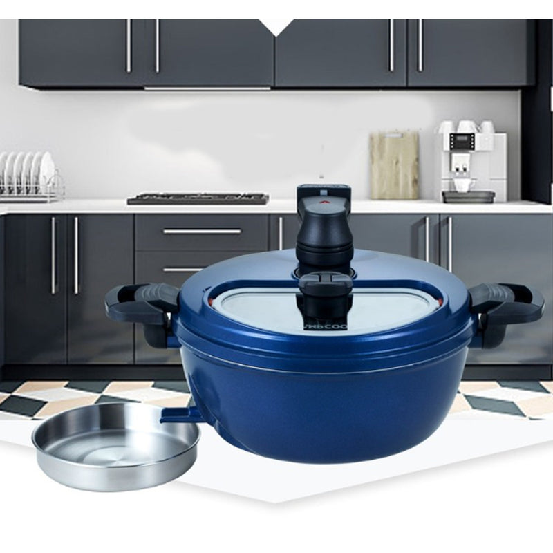 It likes Lamp Cook Automatic Rotary Muti cooker HS-0010 11.61x8.66(inch) Blue