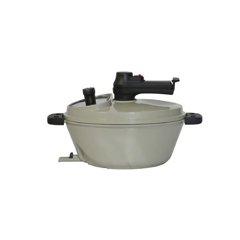With Molly Lamp Cook Automatic Rotary Muti cooker HS-0020 Gray  14.6 x 10 x 8.6inch
