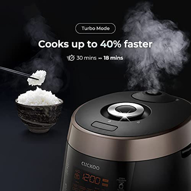 Cuckoo CRP-P0609S 6 cup Electric Heating Pressure Rice Cooker & Warmer